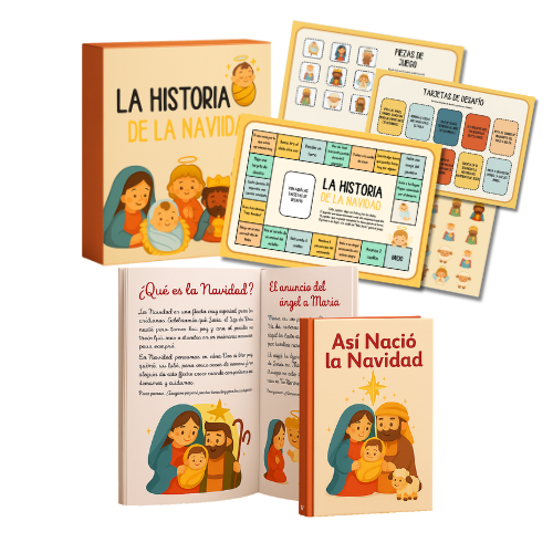 Juego y Cuento de Navidad Cristiano